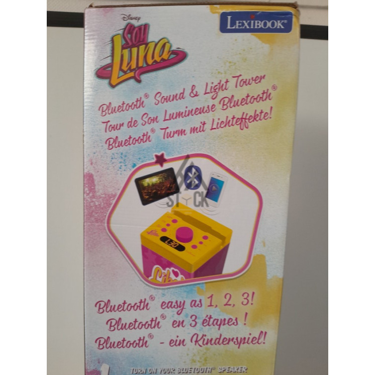 Tour de son lumineuse Bluetooth SOY LUNA - 1 pièces