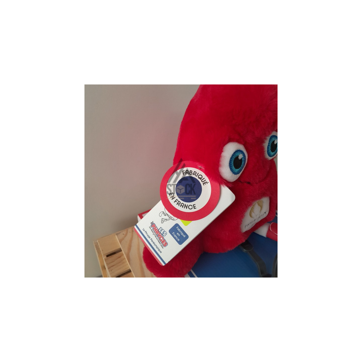 Peluche mascotte PARIS 2024 -55 pièces