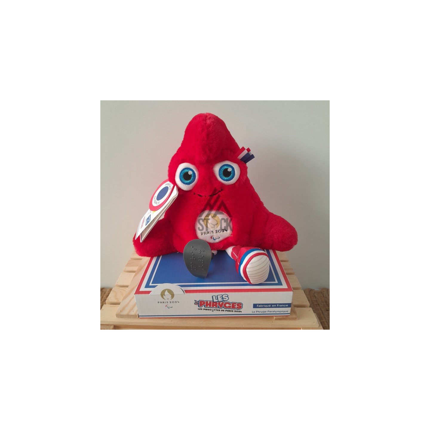 Peluche mascotte PARIS 2024 -55 pièces