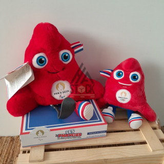 Peluche mascotte PARIS 2024 -55 pièces Peluche mascotte PARIS 2024 -55 pièces