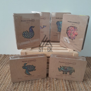 Puzzle en bois - 46 pièces