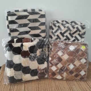 Pouf - 8 pièces