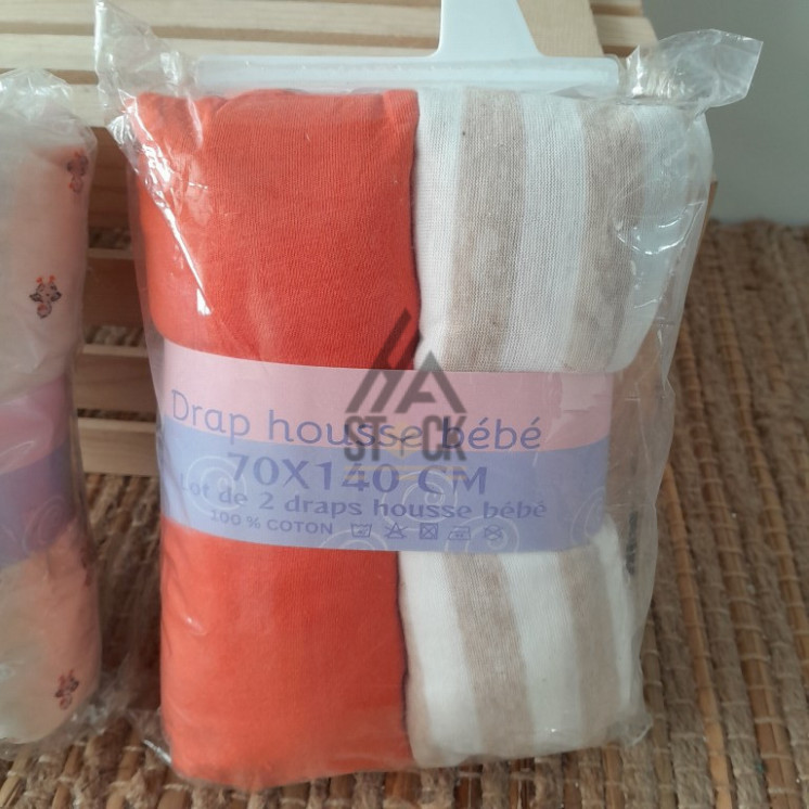 Drap housse bébé - 23 paquets