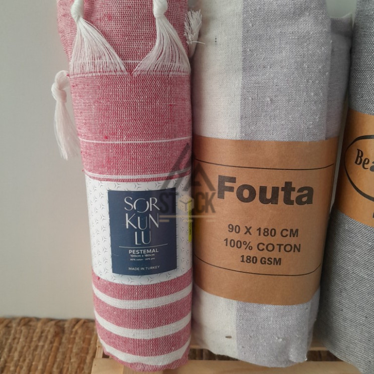 Fouta de plage - 25 pièces