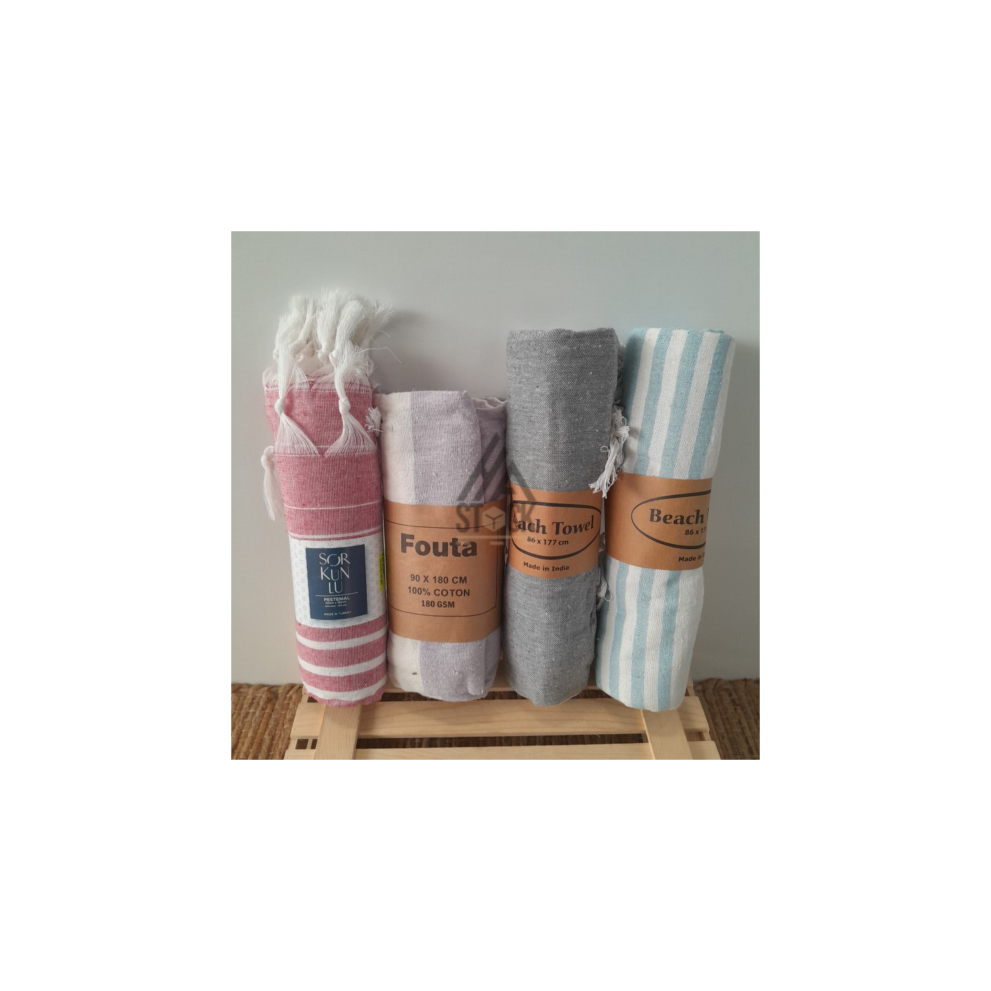 Fouta de plage - 25 pièces