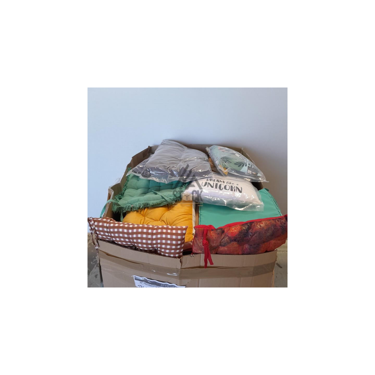 Coussin de sol & assise - 100 pièces