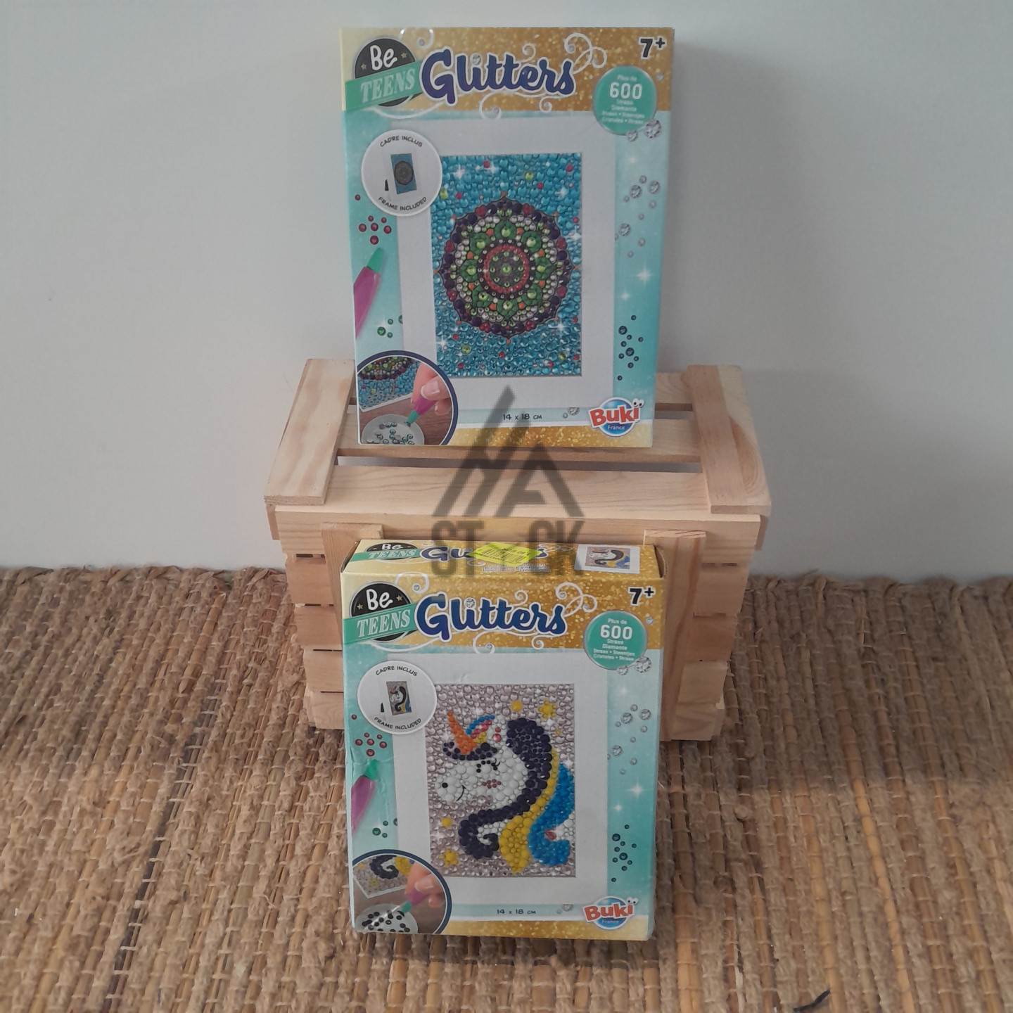 Diamond painting GLITTERS - 30 pièces
