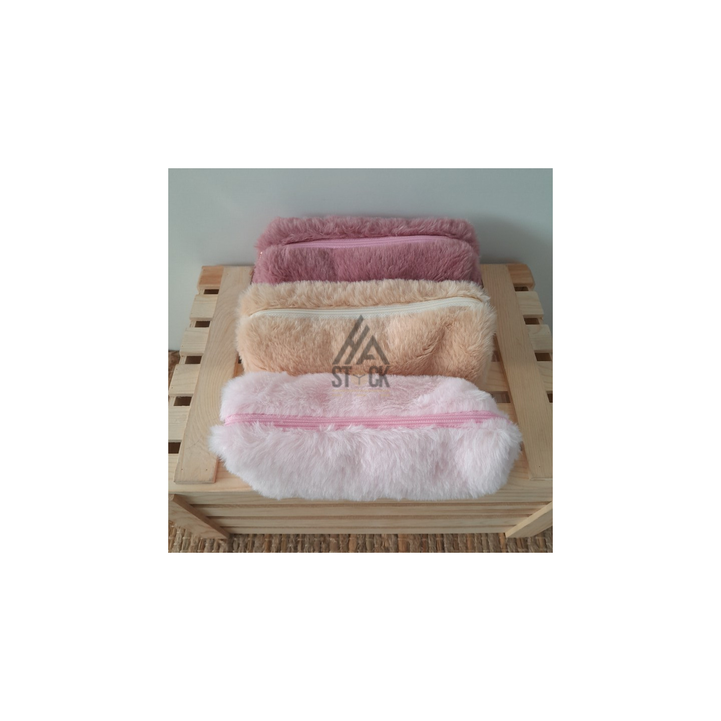 Trousse fourrure - 60 pièces