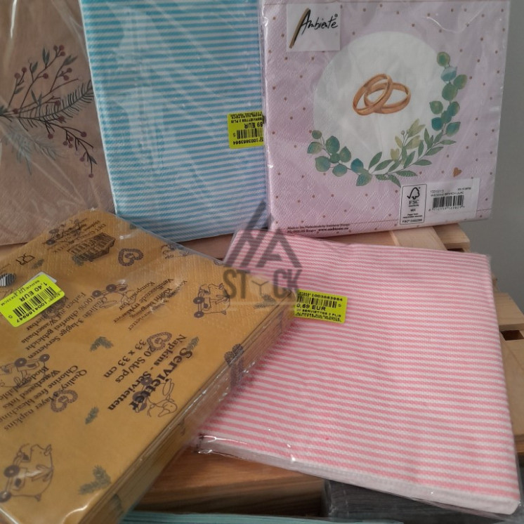Serviette en papier - 150 pièces