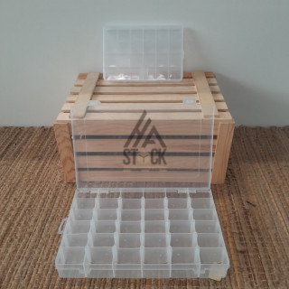 boîte rangement perles - LOISIR CRÉATIF - 45 pièces