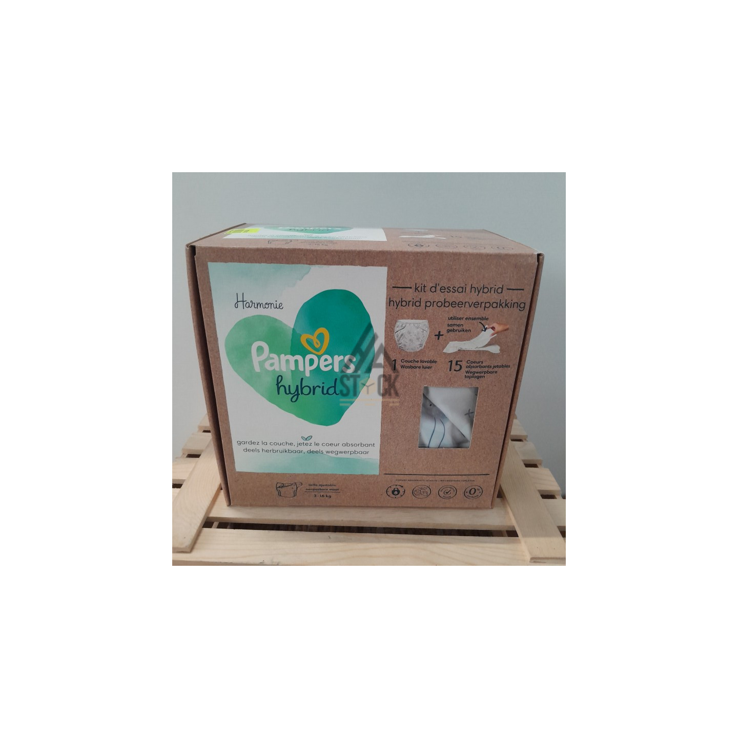 Couche lavable PAMPERS - 20 paquets