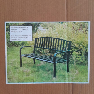 Banc de jardin - 3 pièces