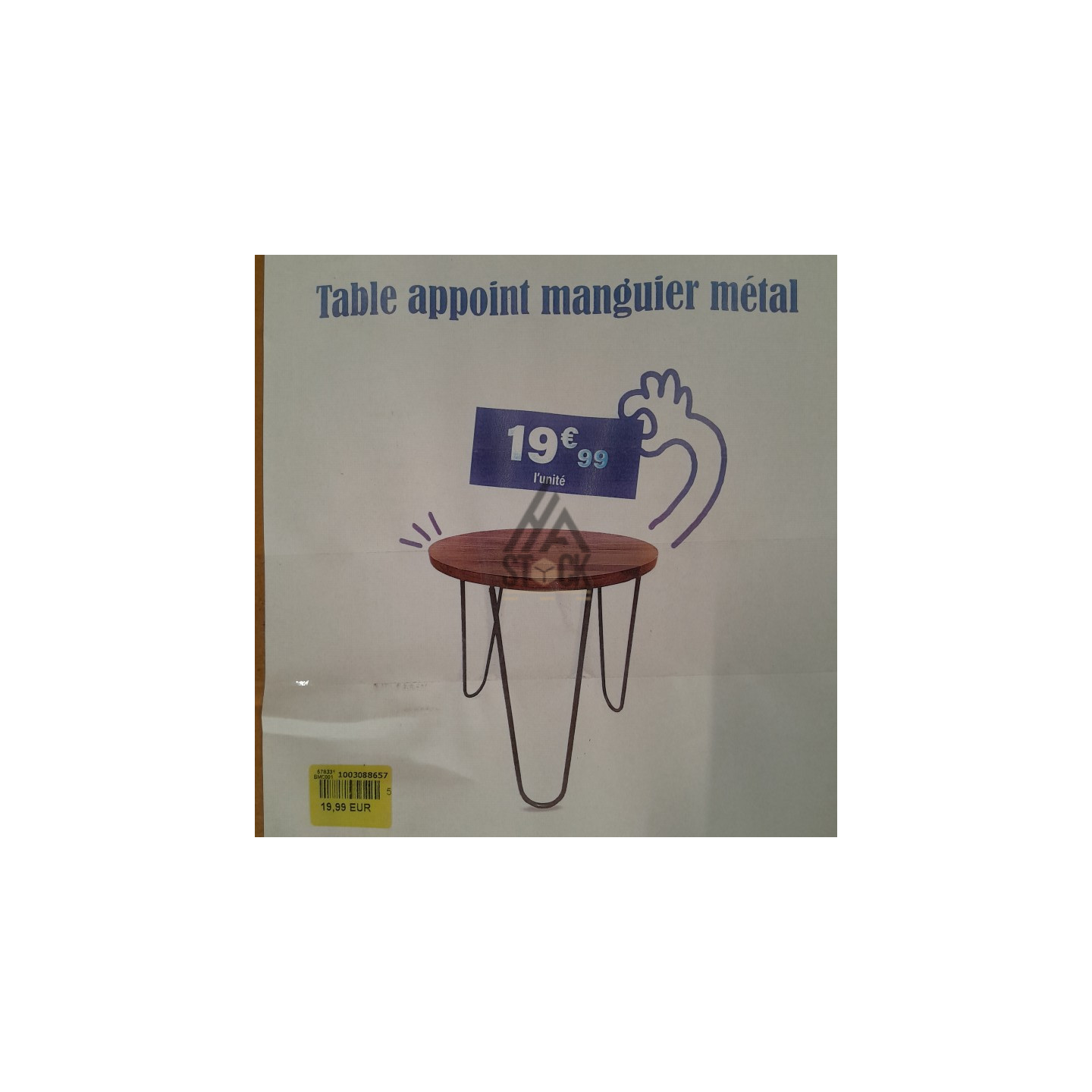Table d'appoint - 10 pièces