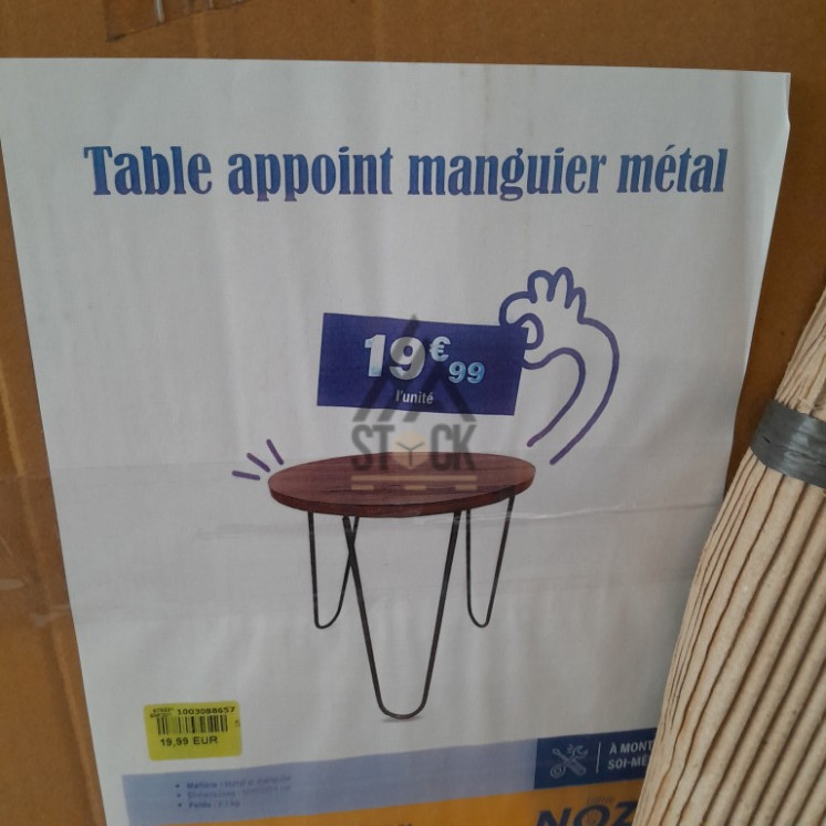 Table d'appoint - 10 pièces