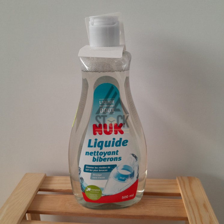Liquide nettoyant biberons NUK - 45 pièces