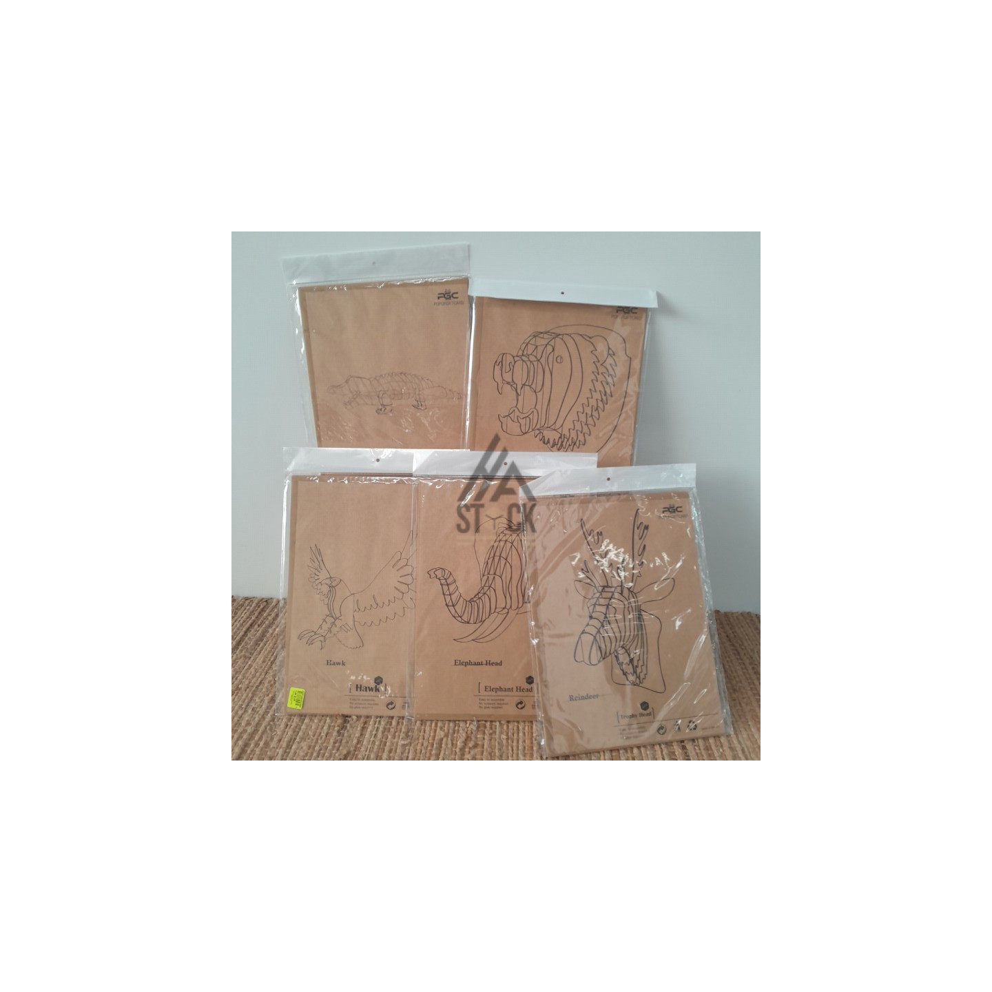 Puzzle 3D carton - 80 pièces