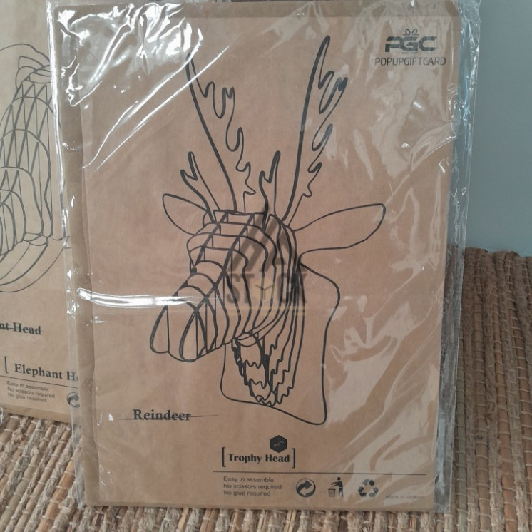 Puzzle 3D carton - 80 pièces