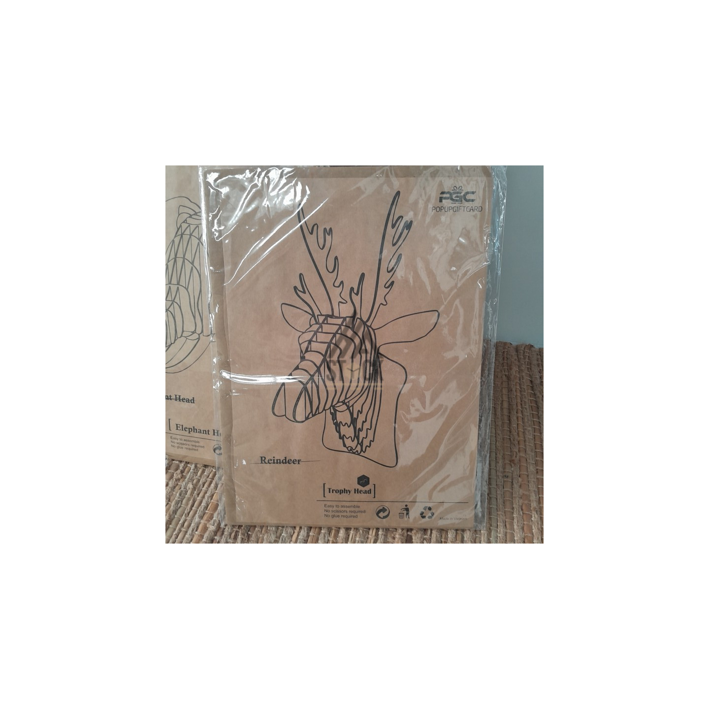 Puzzle 3D carton - 80 pièces