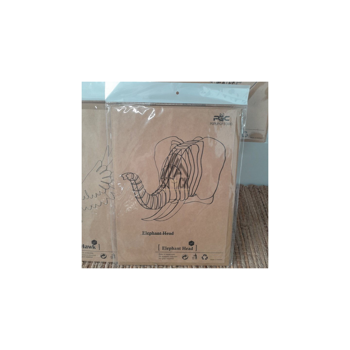 Puzzle 3D carton - 80 pièces