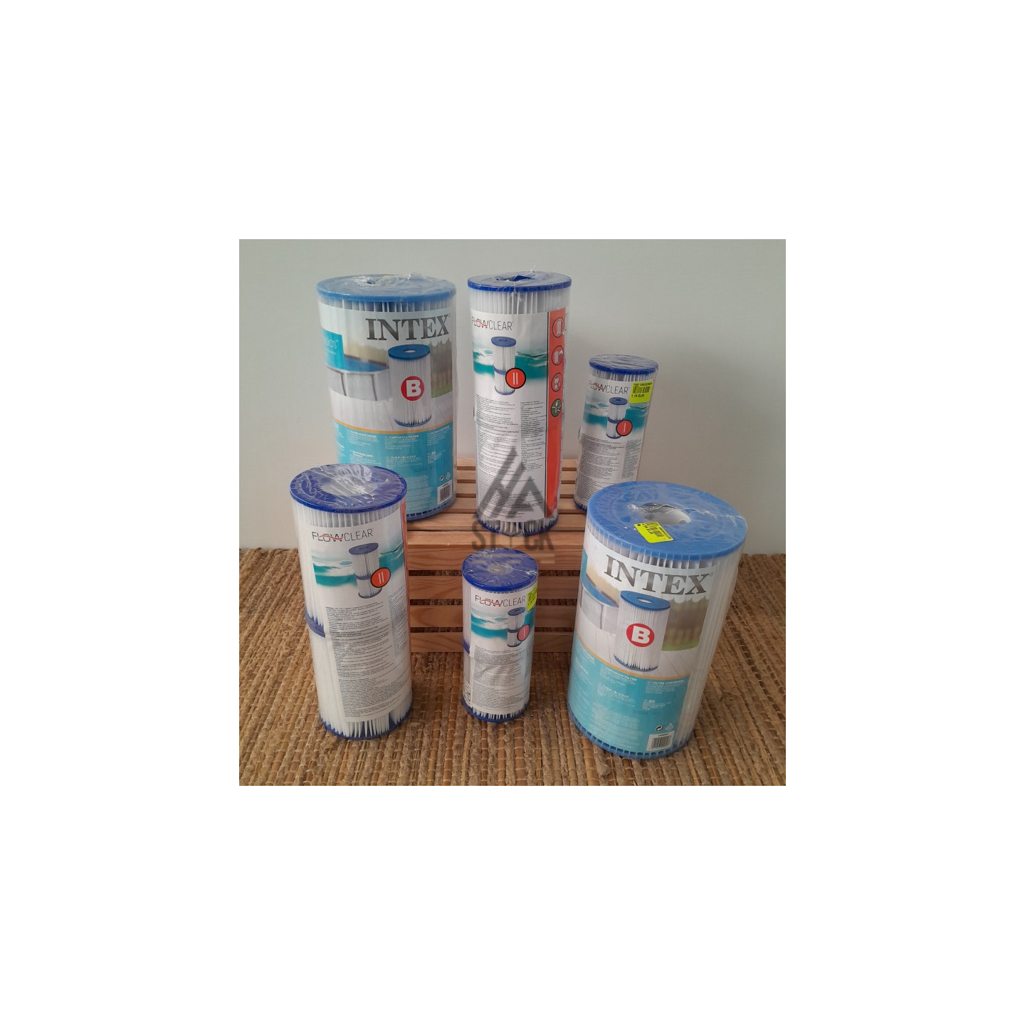 Filtre pour piscine  - 170 paquets