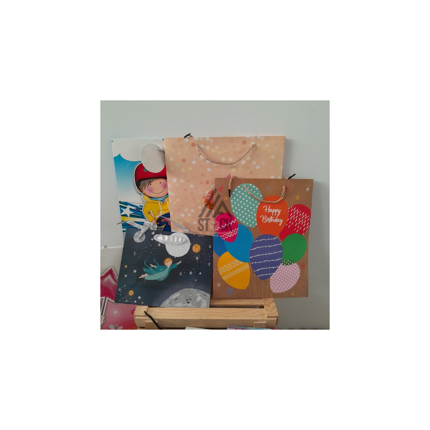 Sac cadeaux - 200 pièces