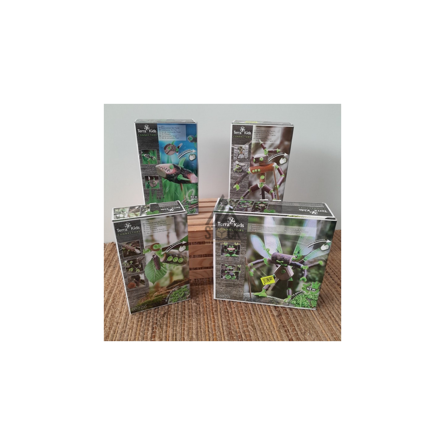 Kit construction personnage HABA - 11 pièces