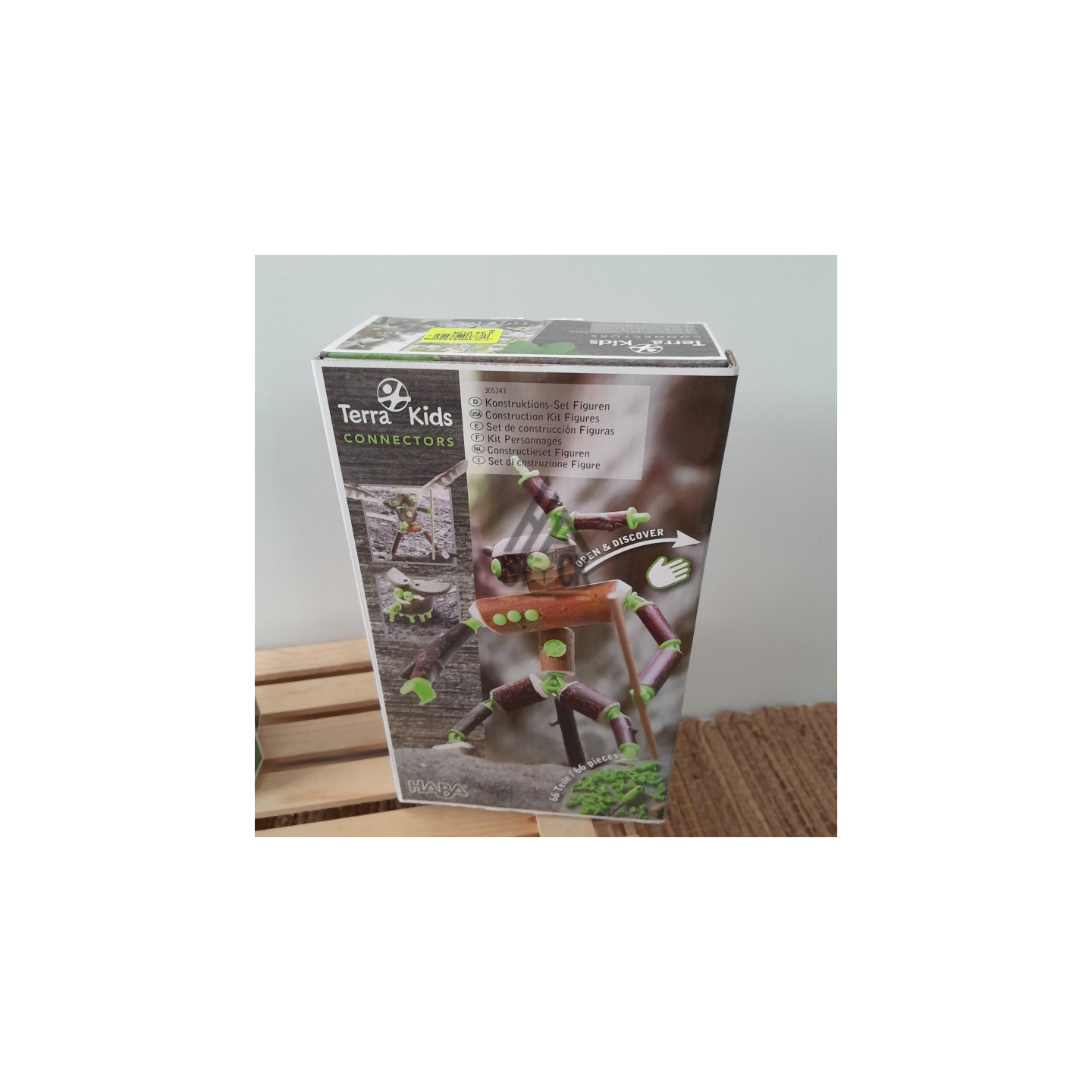 Kit construction personnage HABA - 11 pièces