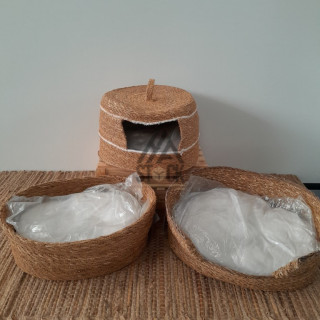 Panier pour animaux en osier - 22 pièces