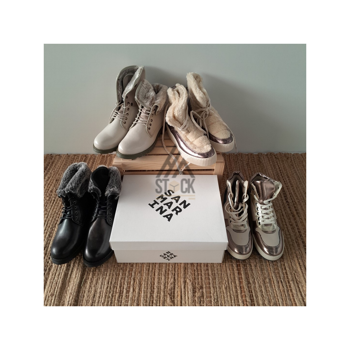 CHAUSSURE en boite - SAN MARINA  - 7 paires