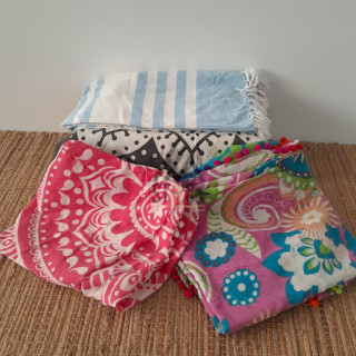 Fouta de plage - 28 pièces