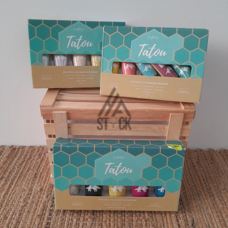 Coffret peinture - 18 pièces