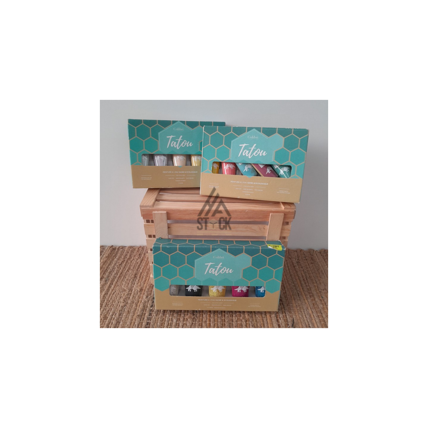 Coffret peinture - 18 pièces