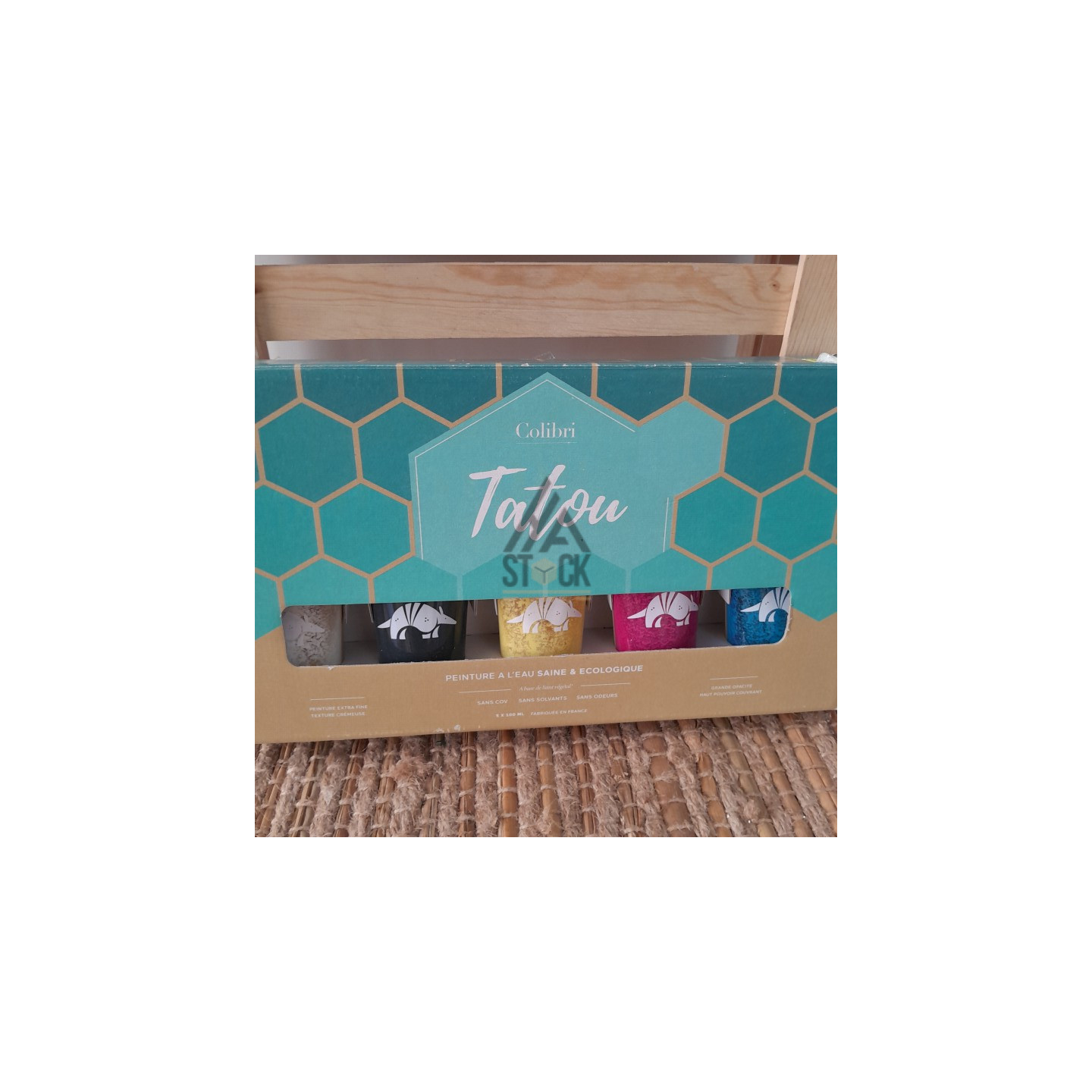 Coffret peinture - 18 pièces