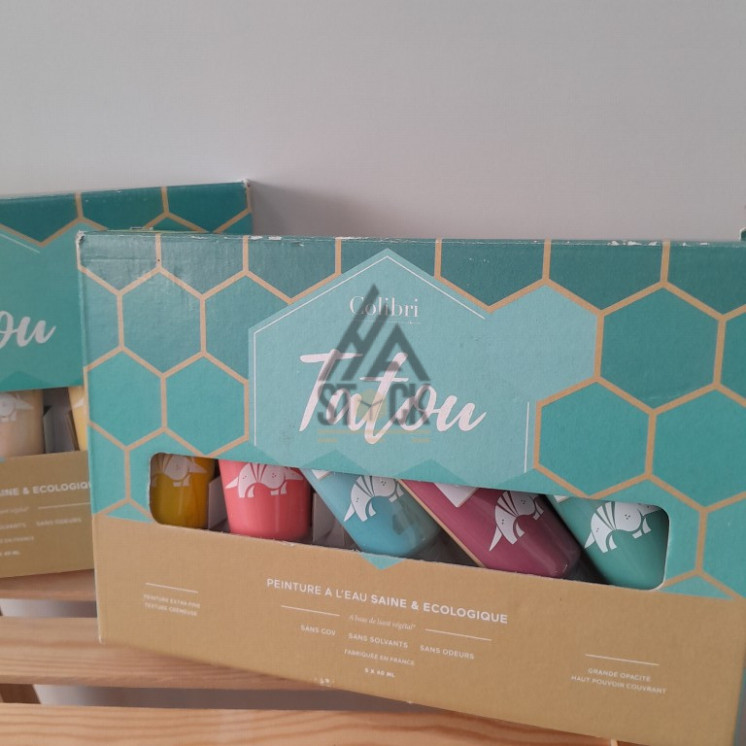 Coffret peinture - 18 pièces