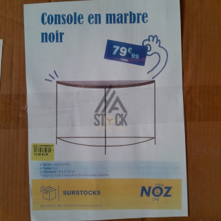 Console en marbre - 4 pièces
