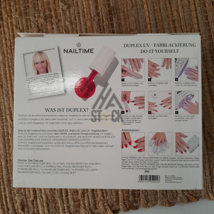 Kit NAILTIME DUPLEX - 9 pièces