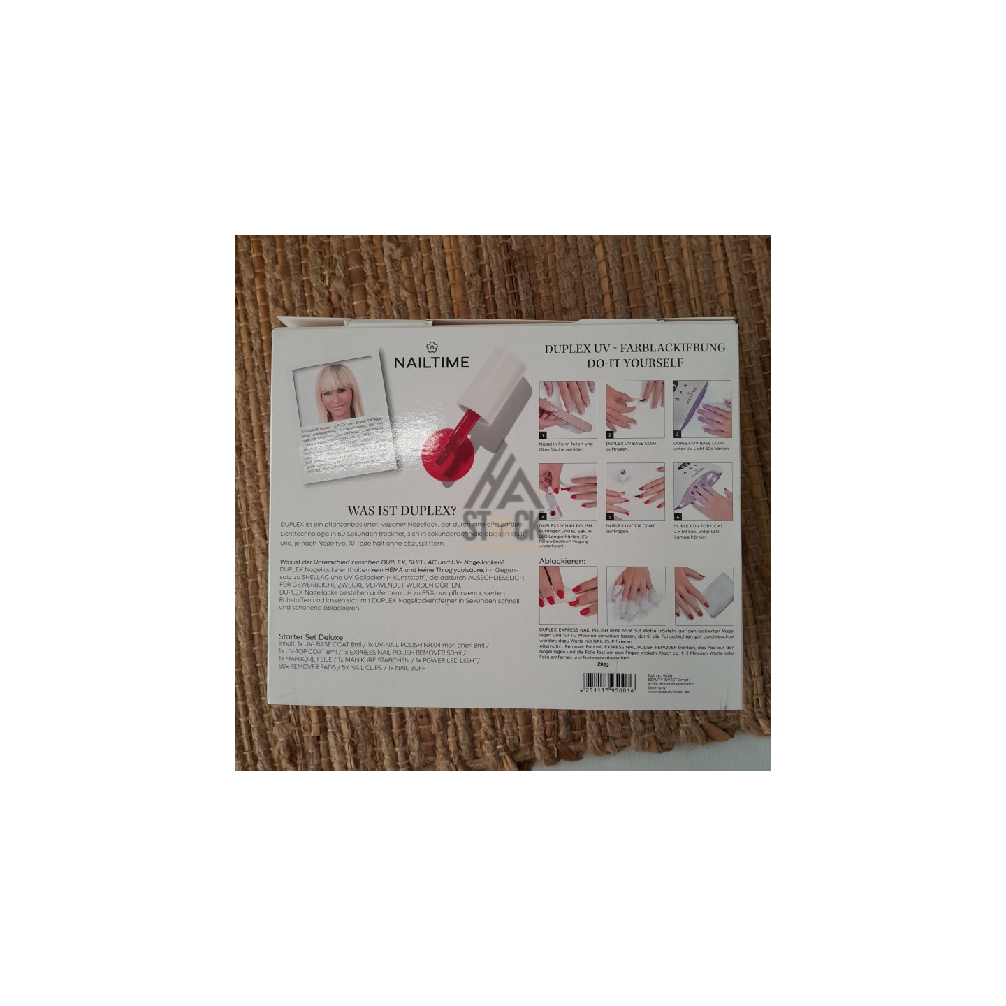 Kit NAILTIME DUPLEX - 9 pièces