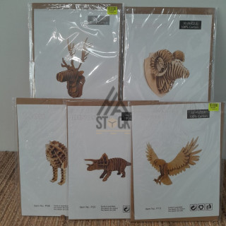 Puzzle 3D carton - 105 pièces