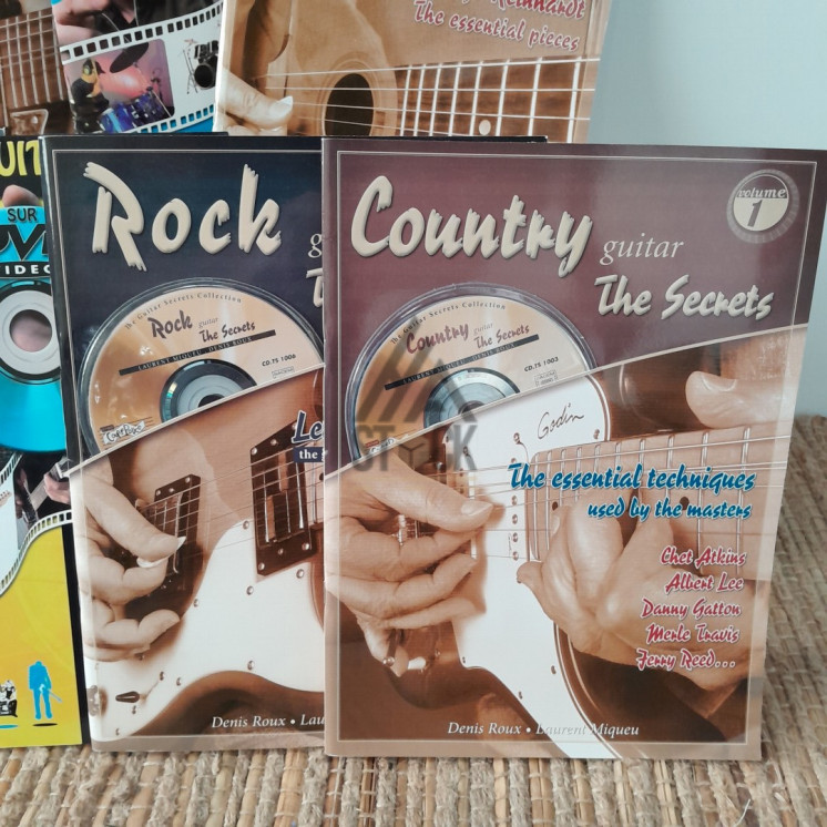 Livre 'apprendre la guitare' - 70 pièces