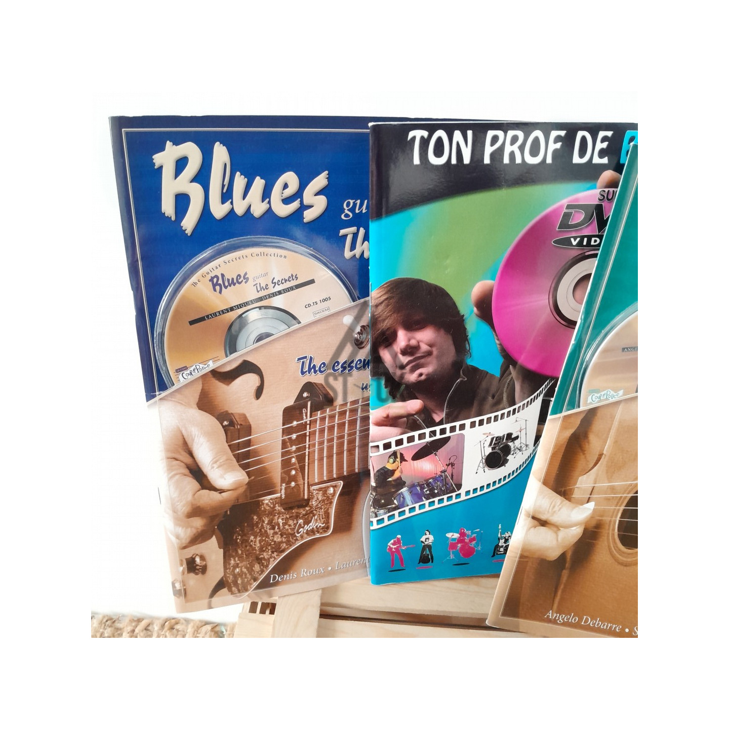 Livre 'apprendre la guitare' - 70 pièces