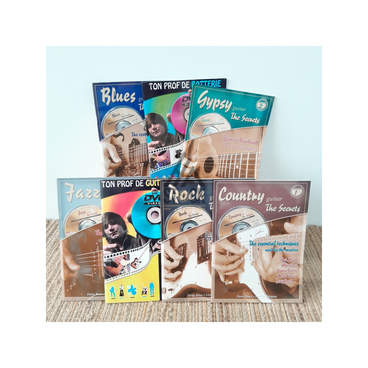 Livre 'apprendre la guitare' - 70 pièces