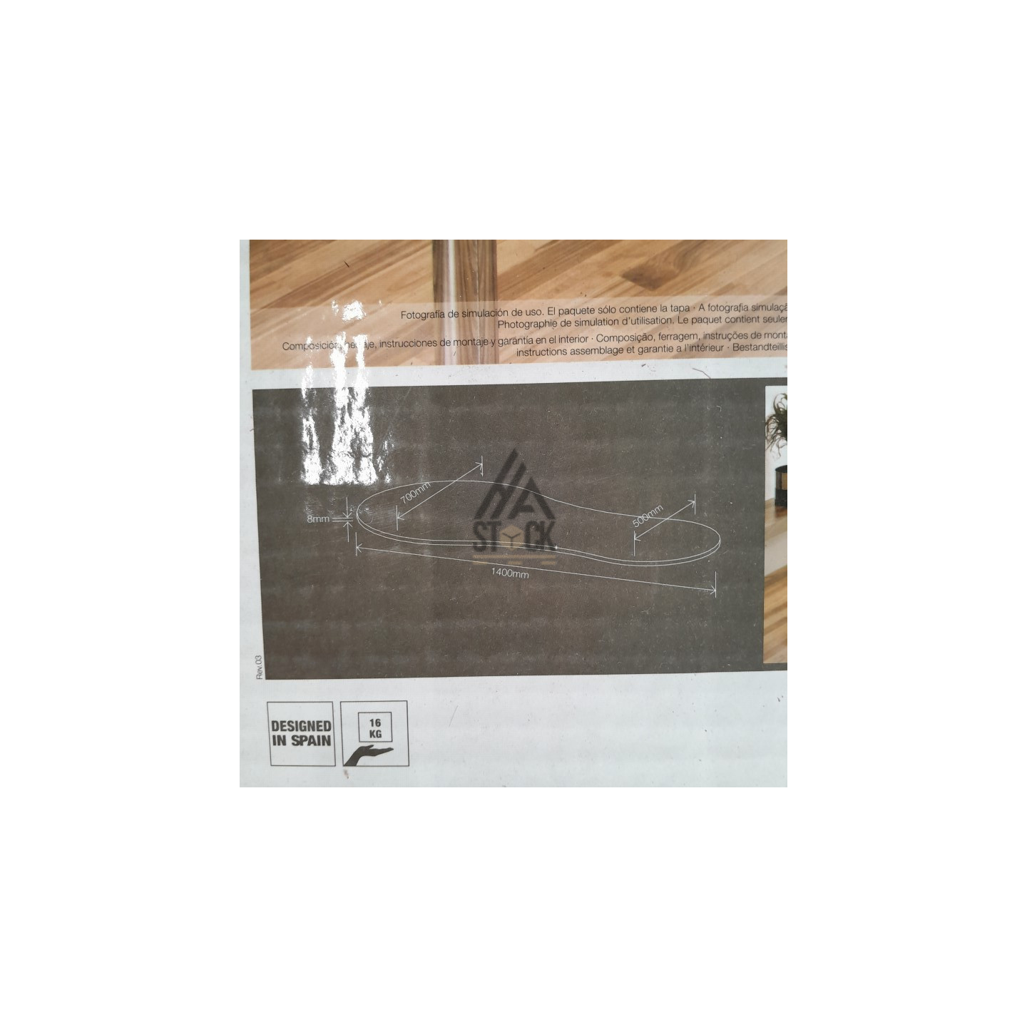 Plateaux en verre - 23 pièces