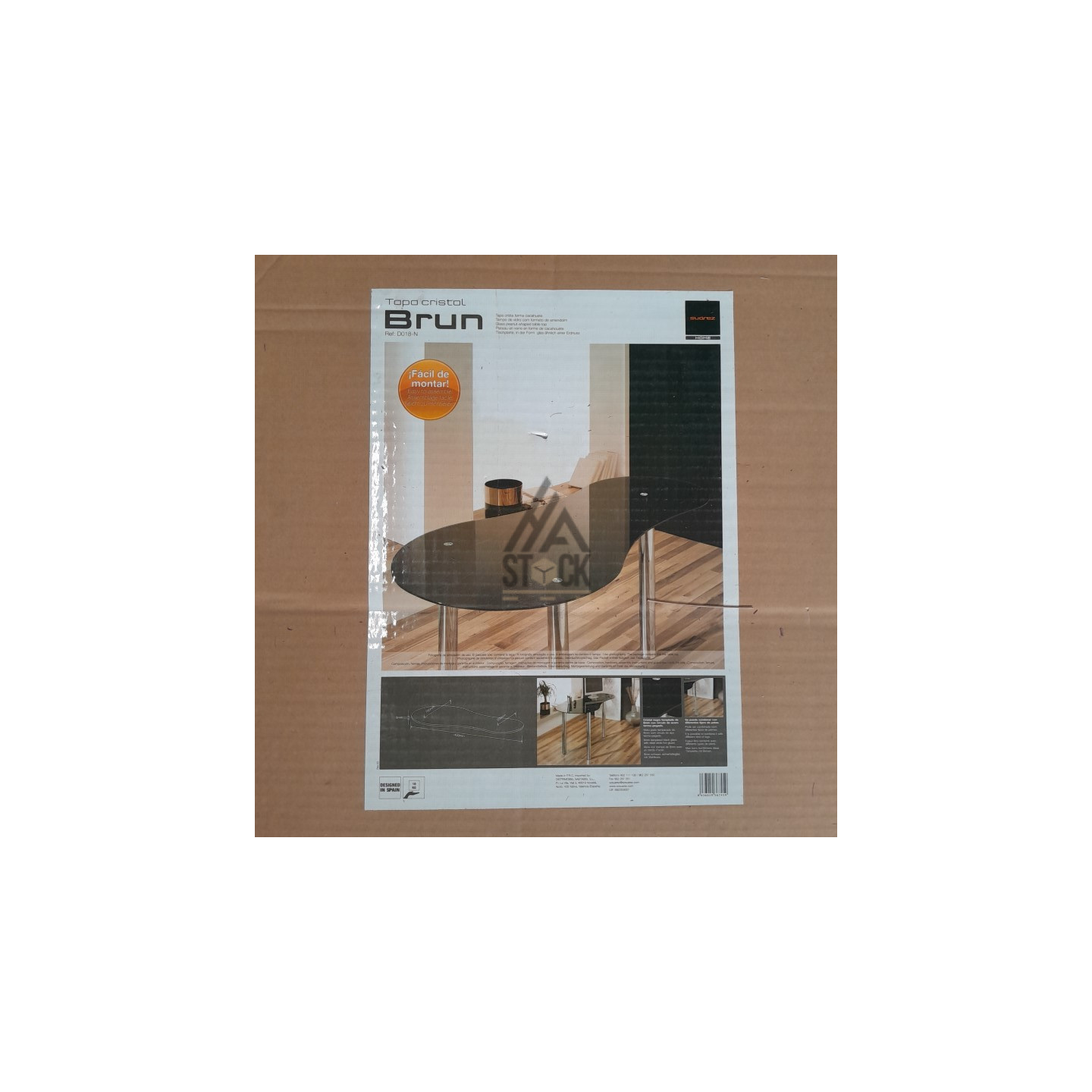 Plateaux en verre - 23 pièces