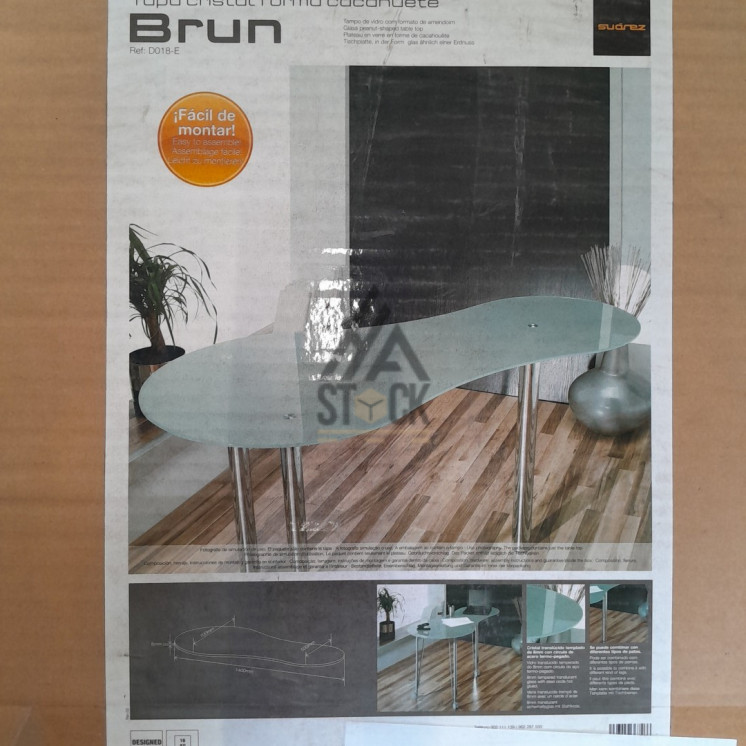 Plateaux en verre - 23 pièces