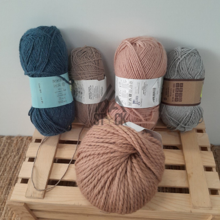 Pelote de laine - 100 pièces