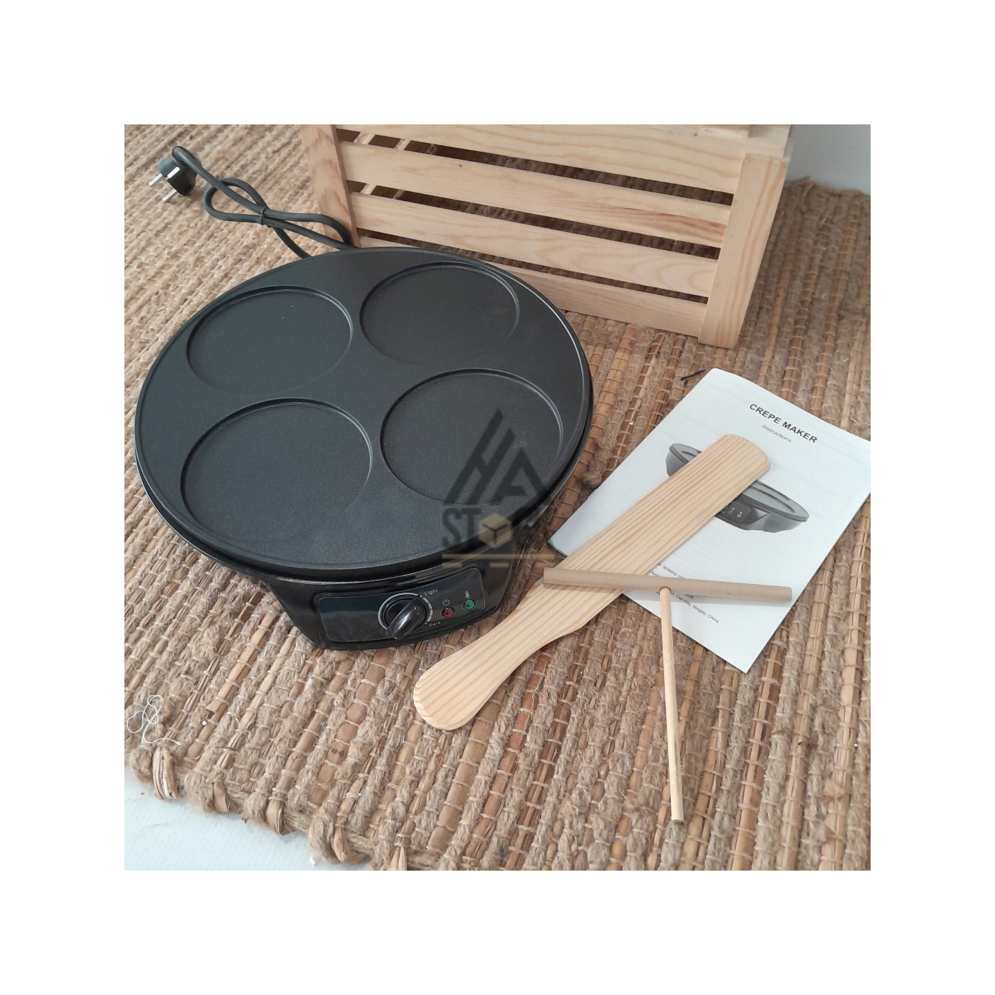 Crêpière "crêpe party" - 6 pièces