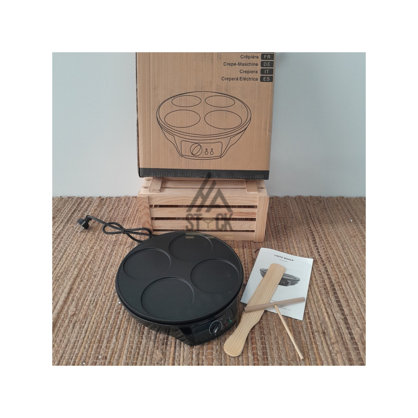 Crêpière "crêpe party" - 6 pièces