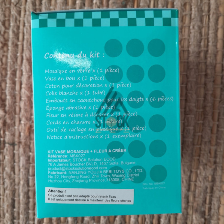 Kit mosaïque DIY - 30 pièces