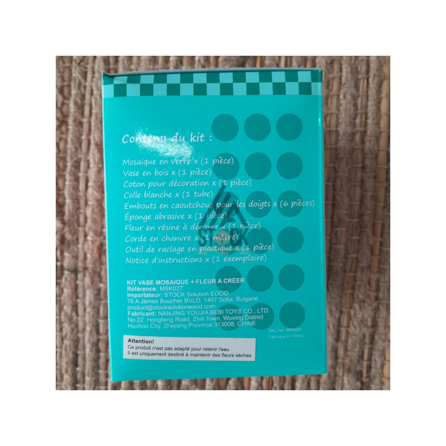 Kit mosaïque DIY - 30 pièces