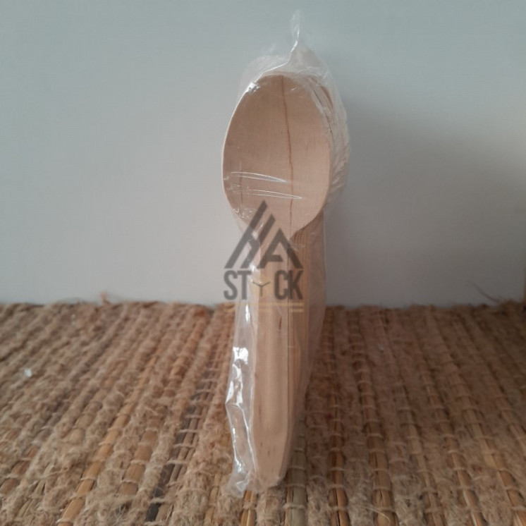 Couvert en bois - 60 paquets